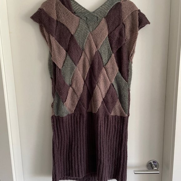 SHORT SLEEVE KNITTED SWEATER - Picture 6 of 6